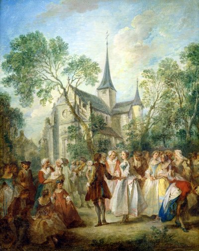 The Wedding Dance by Nicolas Lancret